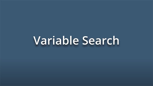 Variable Search